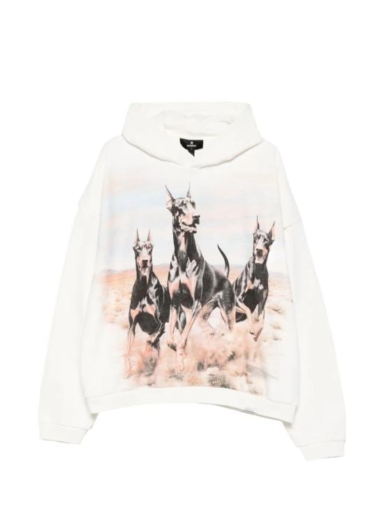 REPRESENT Men Hoodies MLM100728 FLAT WHITE