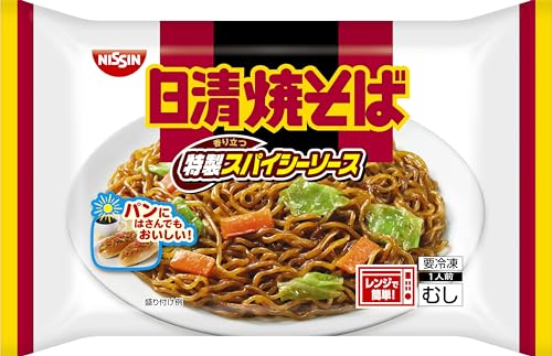 冷凍 日清焼そば スパイシーソース 1人前 ×10