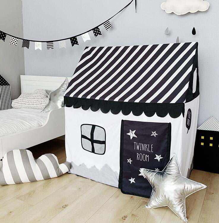 【2026 売れ中】リクエストプレイハウス 子供 部屋 秘密基地 キッズテント 子供テント プリンセス 可愛い 星 テントだけ PVC 睡眠テント 簡易テント ベビーテント 隠れ家 独立空間 ハウス