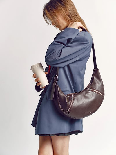 APPLE SLIMG M 飾りなし ミディアム ショルダーバッグ [9タイプ]