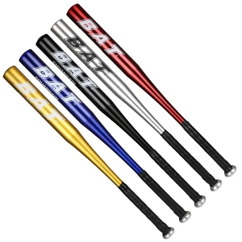 ラッキーボックス オールアルミ合金 野球用バット 野球用バット 子供 大人 学生 練習用スティック カラー化粧ポーチ-大容量