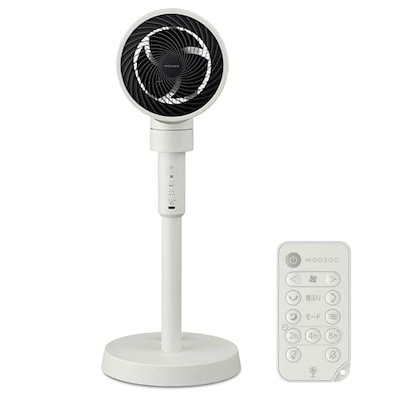 他サイト： 【Amazon.co.jp限定】アイリスオーヤマ 扇風機 DCモーター 20畳 サーキュレーター扇風機 スタンドファン 上下左右 首振り リモコン付き AZSF-DC15TECｰWの商品画像