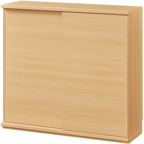 白井産業 PTS-8590SD NA カウンター下ラックピタシエ 引戸タイプ幅90cm ナチュラル メーカー直送