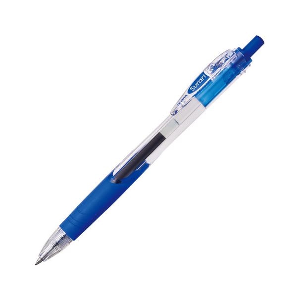 (まとめ) ゼブラ 油性ボールペン スラリ0.7mm 青 BN11-BL 1本 (×100セット)
