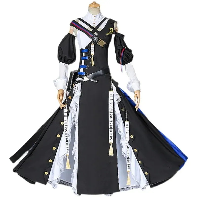 コスプレ衣子大人アークナイツ　帰溟スペクター　コスプレ　衣　帽子付き