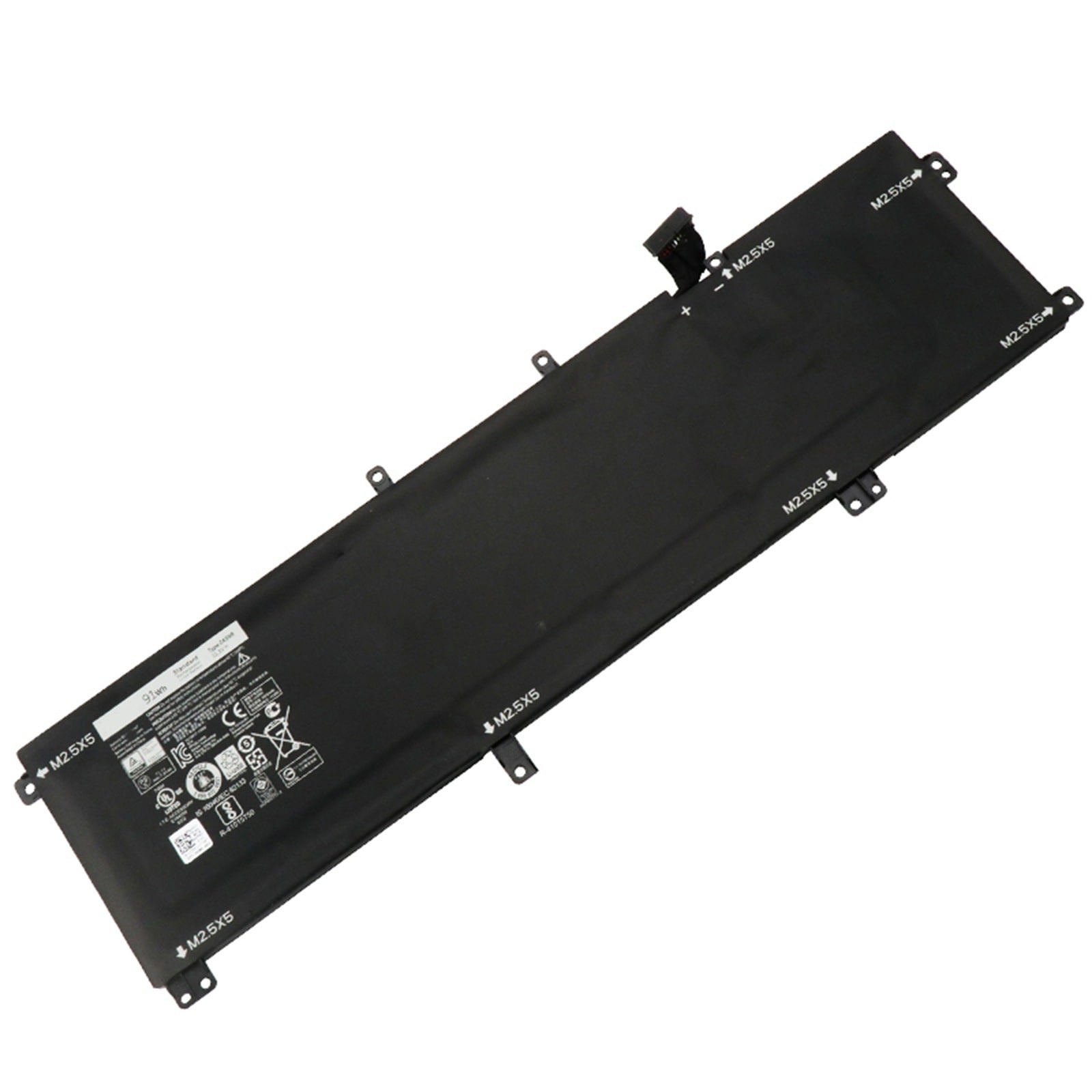 245RR 電池・DELLノートパソコン互換 91Wh/7.81Ah Precision M3800 XPS 15 9530 245RR 交換用のバッテリー dc909-A784