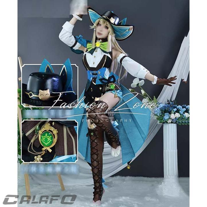 原神 げんしん 風 綺良々 倩影游侠 コスプレ衣装 ウィッグ cosplay ハロウィン 演出服 変装
