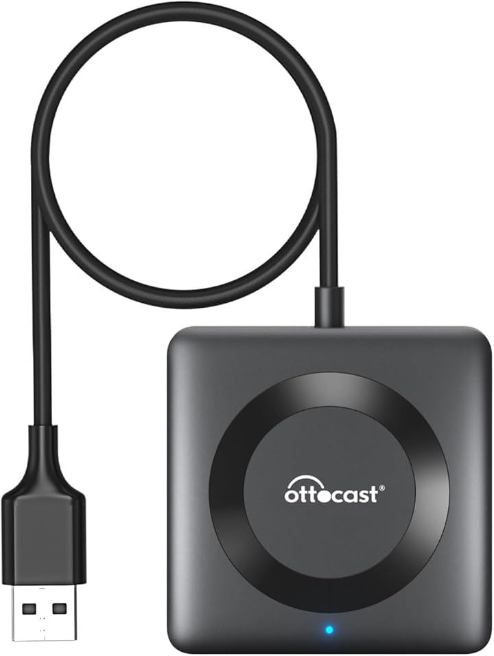 オットキャスト 2024型 Car TV Mate Max カーテレビメイトマックス HDMI出力のTV Auto 対応/USB Type-C交換アダプタ付き ワイヤレス技適取得済み品