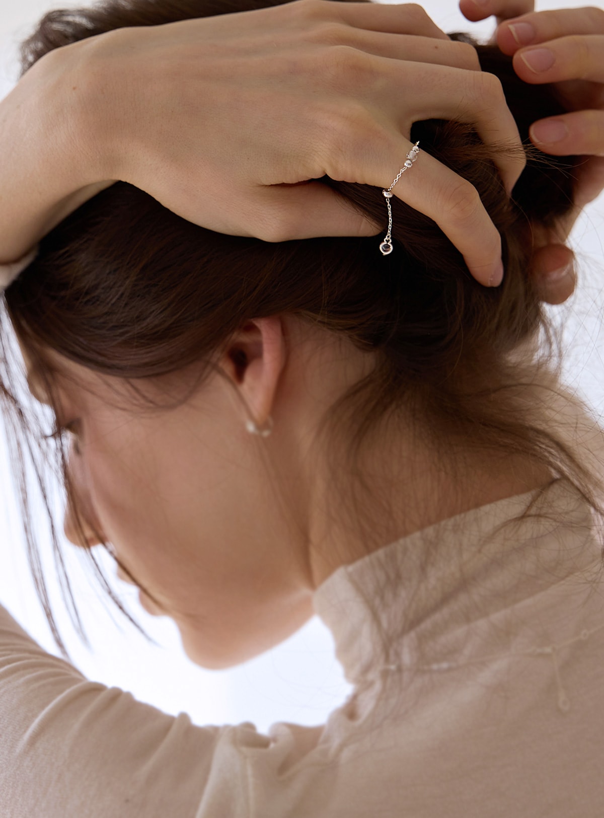 【メガ割 最大30％OFF】バブルデュ スライディングリング - 調整可能＆エレガント