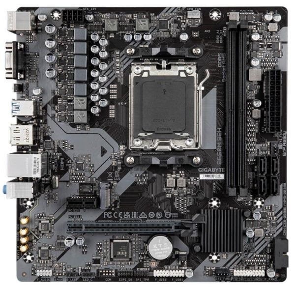 GIGABYTE B650M S2H (rev. 1.0) B650 AM5 DDR5 PCIe 4.0 x4 M.2 SSD mATX Motherboard