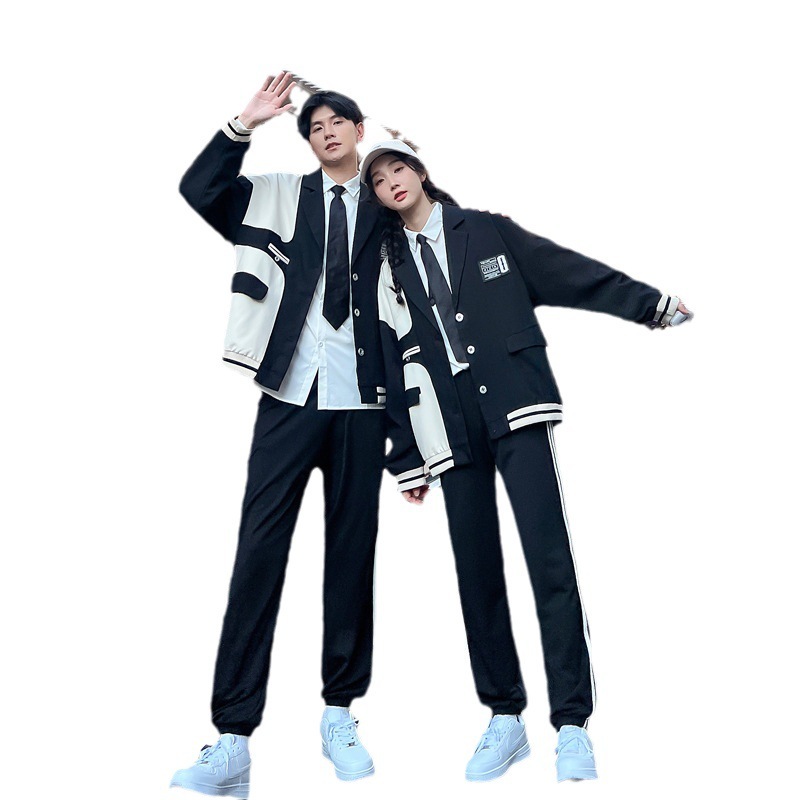 高校運動会パフォーマンス服学院風JK制服スーツ