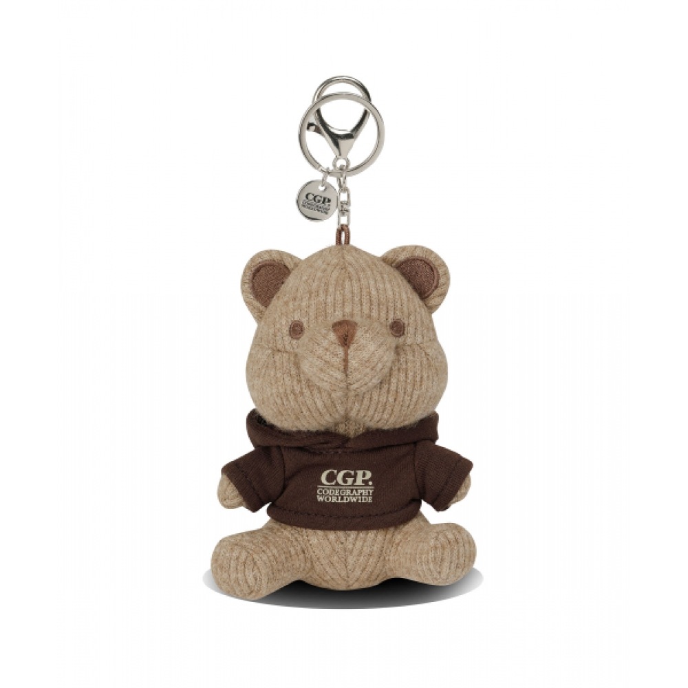 CGP コゴムニットキーリング_ブラウン