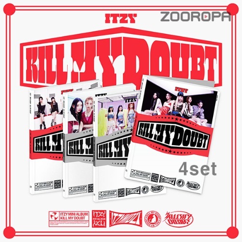 [4종세트] 있지 ITZY KILL MY DOUBT STANDARD ver.