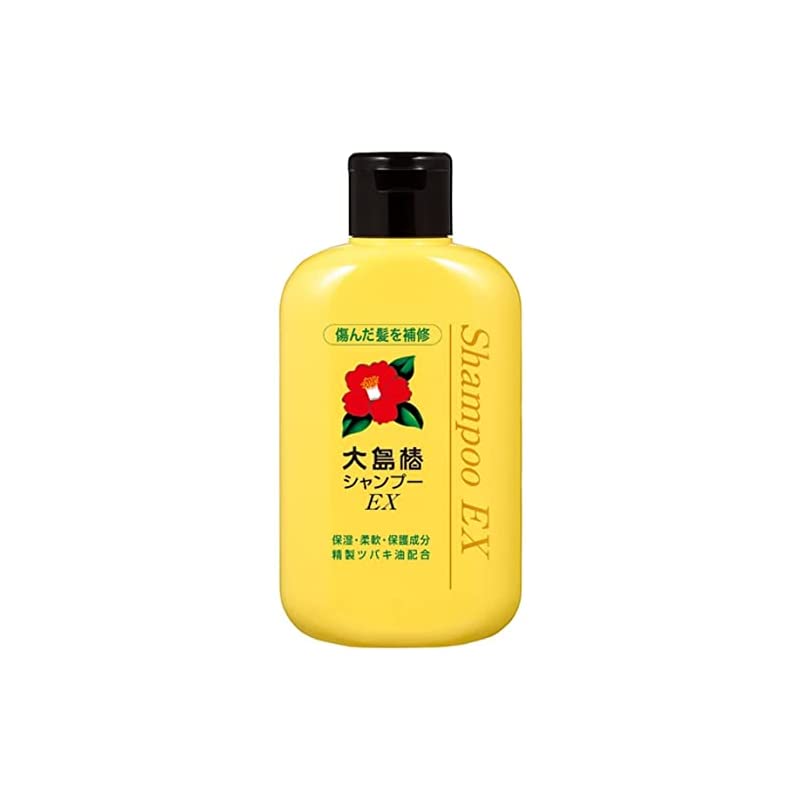 大島椿 EXシャンプー 300mL (ハリ コシ 精製ツバキ配合) 単品 300ミリリットル (x 1)