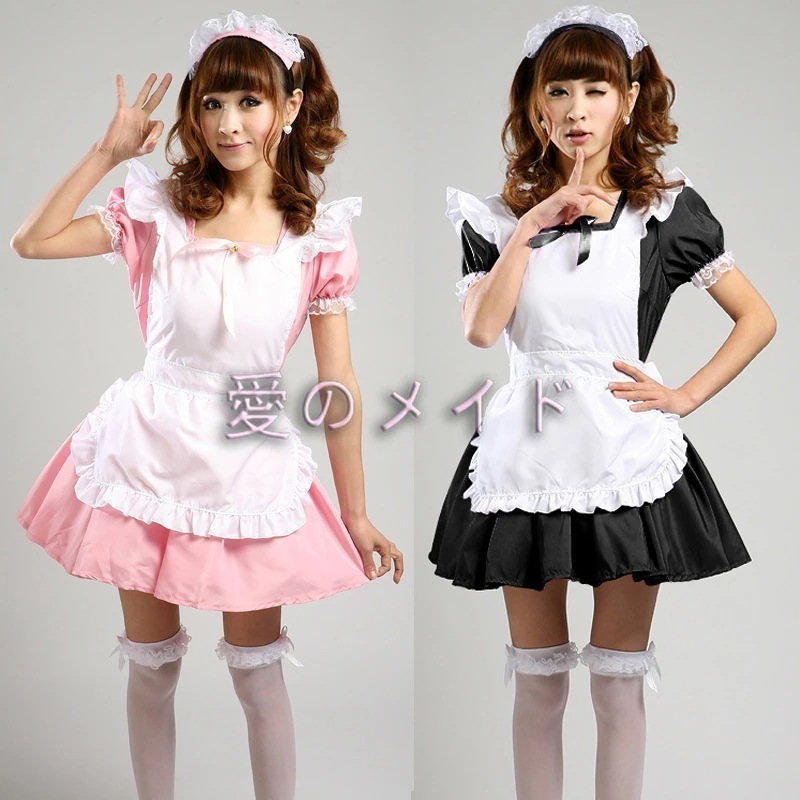 【2025新作】日韓秋葉原超萌えメイド服レストラン制服コスプレアニメショー衣装