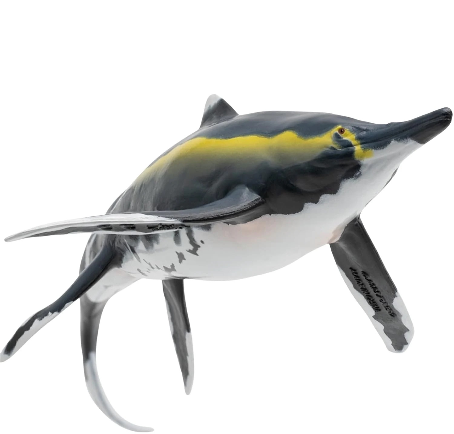PNSO 成長サポートシリーズモデル90 ウイクチオサウルス フィギュア 20CM級 PVC イクチオサウルス科 魚竜 三畳紀 - ジュラ紀 科学模型 海洋動物 おもちゃ リアル プラモデル