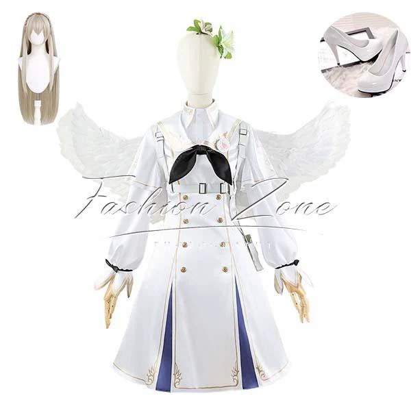 【品質良い 大好評中】迅速な出荷ブルーアーカイブ B.lue Archive 桐藤ナギサ コスプレ衣装 ウィッグ 靴 cos ハロウィン 演出服 変装