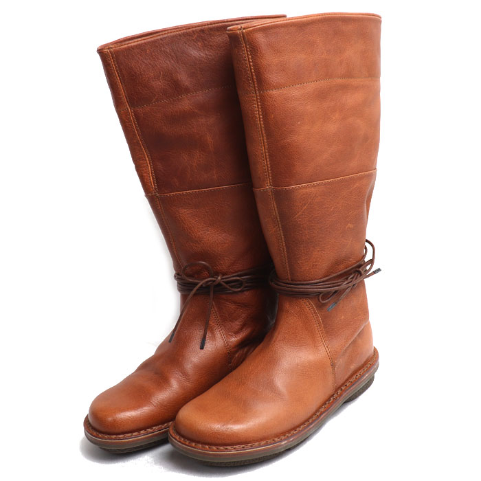 trippen トリッペン Mexico f ブーツ ブラウン 37 レディース 中古 美品