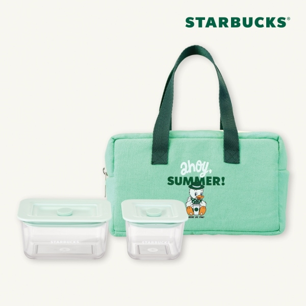 【Starbucks】 ベベドピノ ネスティック リトル ピクニック ボックス 韓国スタバ (贈呈品なくなり次第予告なしで贈呈終了)