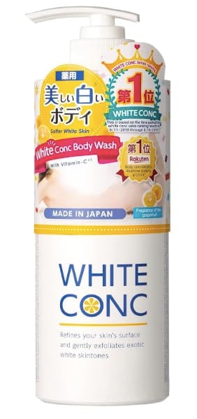 ホワイトコンク ボディシャンプーC 大容量600mL グレープフルーツの香り 薬用 医薬部外品