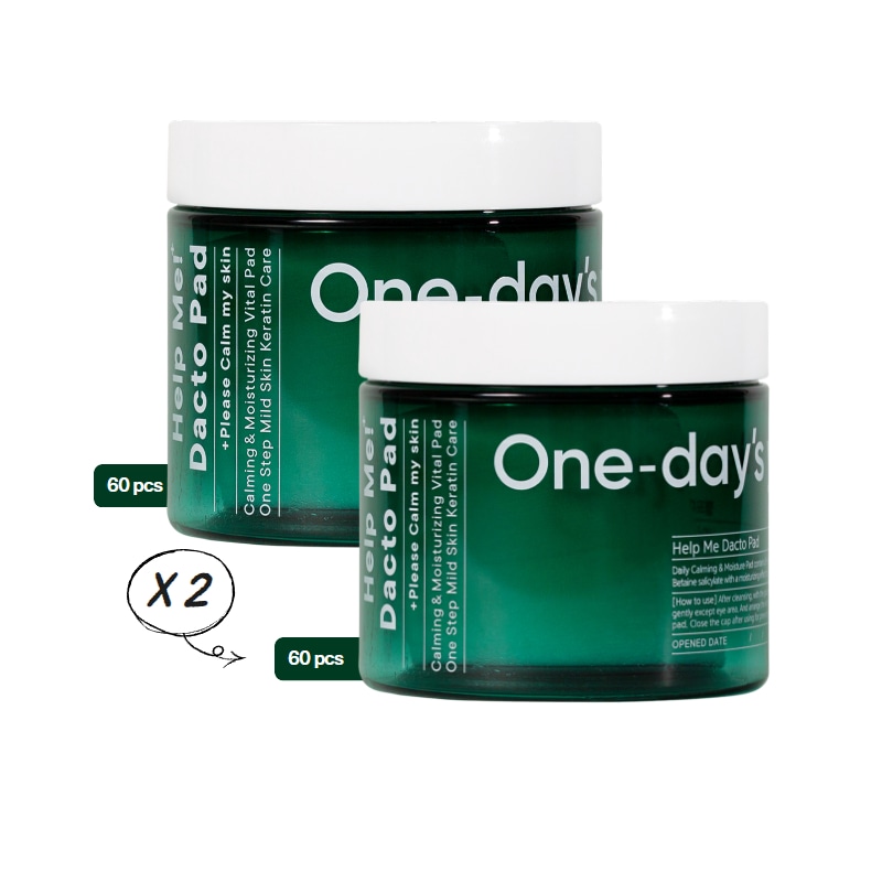 [2個セット] ヘルプミー シカミング トナーパッド, 60枚 * 2, [One-days you]