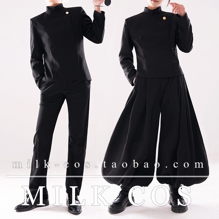 呪術復帰戦 五条悟 夏油傑の家族がガラスに入る 湯隊スーツ