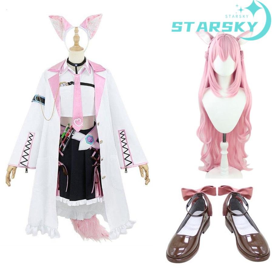 工場直販 急速出荷 hololive vtuber　博衣こより　はくい こより　風　コスプレ衣装　コスチューム　服　コスプレ靴 　ウィッグ追加可能　ハロウィン　イベント