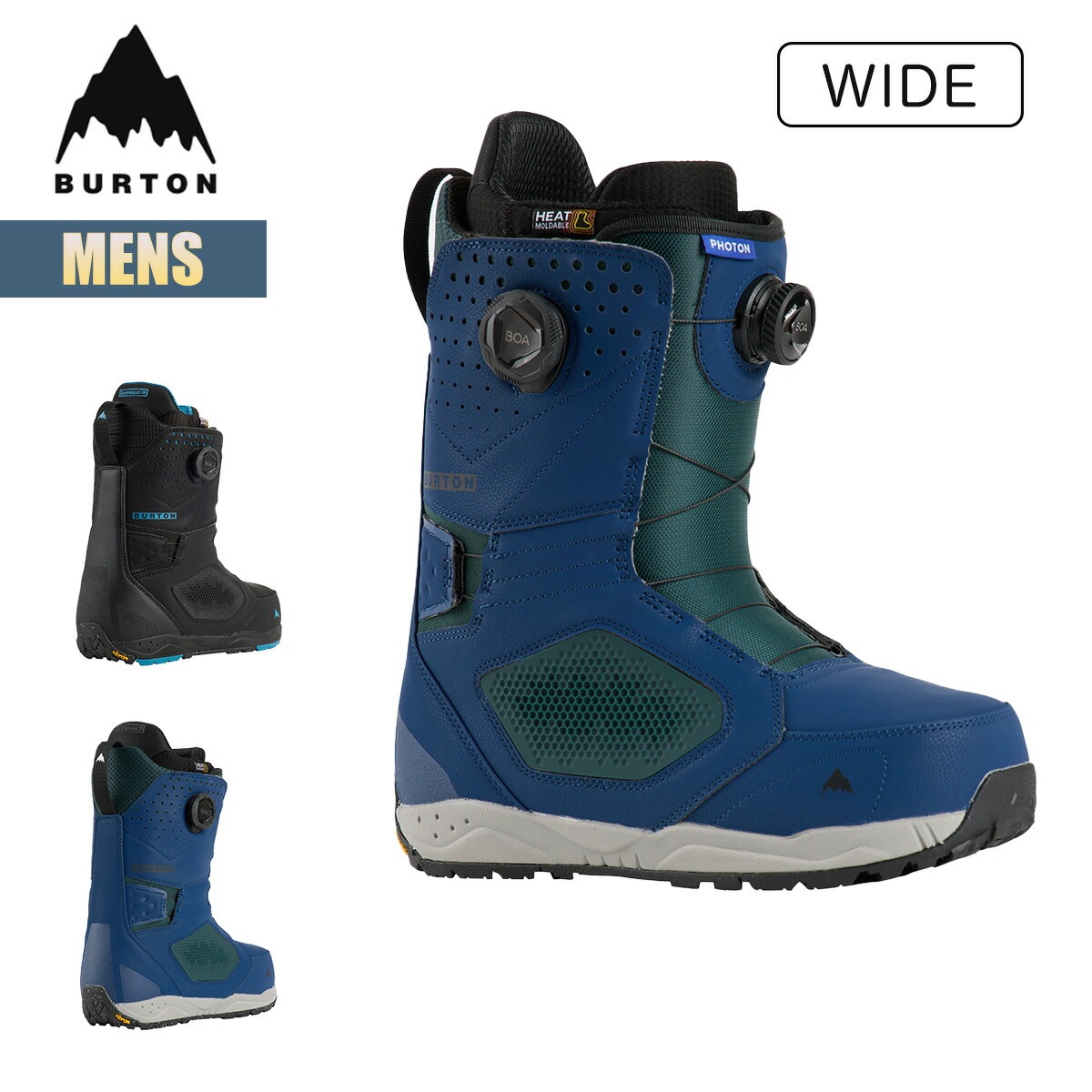 スノーボードブーツ メンズ 24-25 フォトン ボア ワイド W25JP-206851 Mens Photon BOA Snowboard Boot - Wide アジアンフィット 幅広