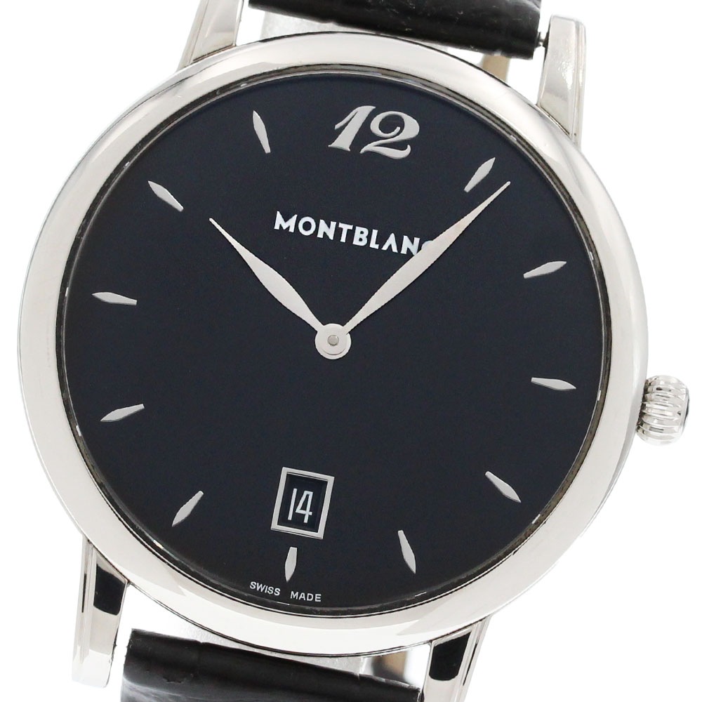 モンブラン MONTBLANC 7239 スター クラシック デイト クォーツ メンズ _863591【中古】