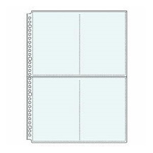 （まとめ買い）コレクト ポケットリーフ A4 8ポケット 30穴2列4段 10枚 S-4240 [x10]