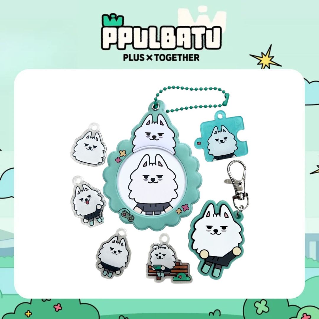 【公式】 キーリング スビン 7点セット ヨンモン プレゼントあり [TOMORROW X TOGETHER] PPULBATU WARI WARI TXT POP-UP