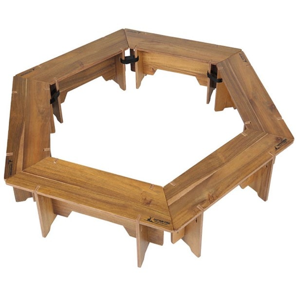 ヘキサグリルテーブルセット(137) アウトドアグッズソノタ (up1038)