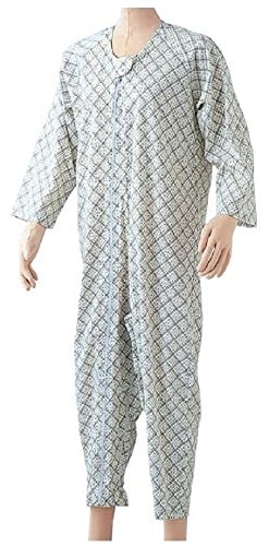 幸和製作所 UW01 テイコブエコノミー上下続き服 サックス L