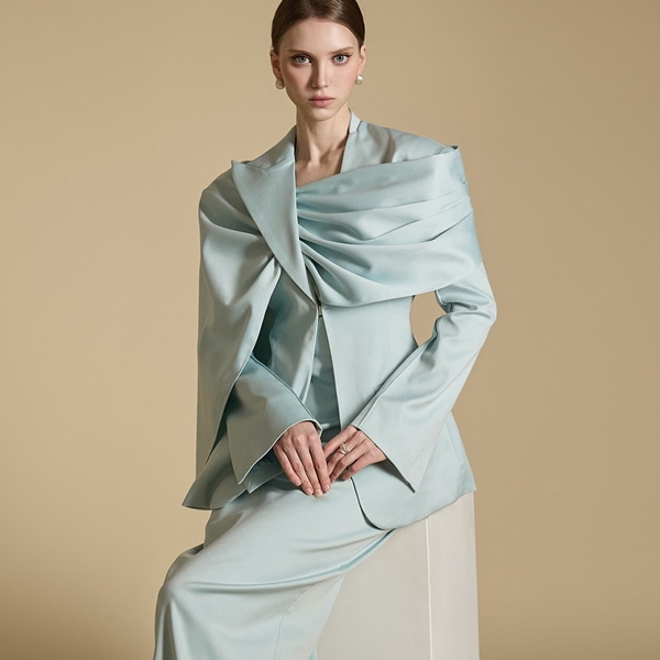 J9308 シャーリングマフラー ジャケット