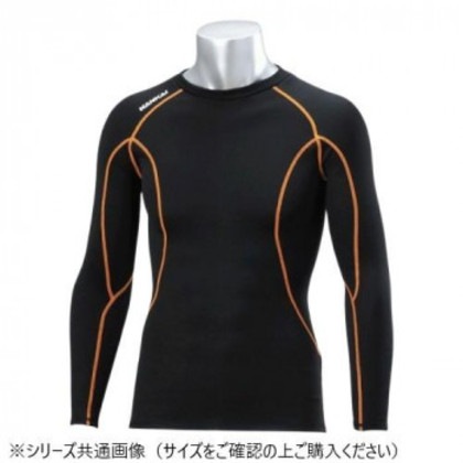 NANKAI テクノライダーHOTBRUSHED BACK ストレッチシャツ SDW-6106 M ブラック/オレンジ 5,068円