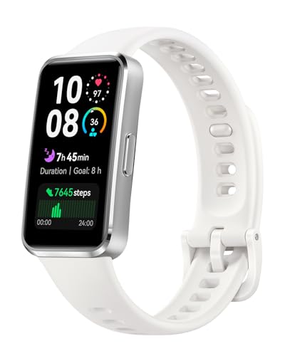 HUAWEI Band 10 Aluminum Edition アルミニウムケース スマートウォッチ 快適な付け心地 情緒モニタリング 24時間睡眠管理 14日間持続バッテリー 急速充電 LINE通知