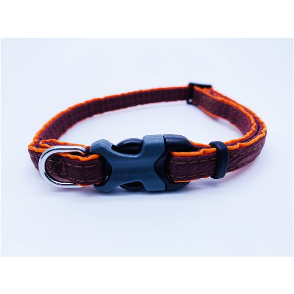 （まとめ）MA-WANカラー XS ボルドー[x3セット] （犬用品/首輪）