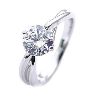 (Brand アニーベル) Pt ダイヤモンドデザインリング（婚約指輪エンゲージリング）楽ギフ_包装02P26Mar16