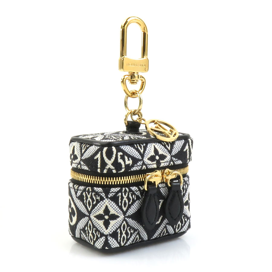 ルイ ヴィトン LOUIS VUITTON チャーム モノグラム ジャガード ポルトクレ ヴァニティ/モノグラム ジャガード ノワール ユニセックス M00351 99915i