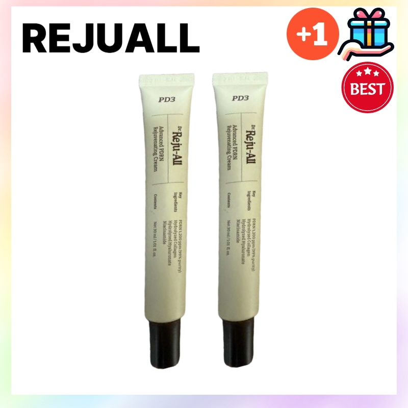 [ 韓国薬局正規品1+1] Dr.Reju-All PDRNリジュビネイティングクリーム, 30ml+30ml = 60ml PDRN 1,200ppm / 毛穴・弾力 / 再生クリーム / 施術ケア