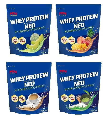 選べる2個セット　WHEY PROTEIN NEO （ホエイ プロテインネオ）（WPIプロテイン）（1キロメロンヨーグルト風味/フルーツティー風味/ミルクティー風味/抹茶ラテ風味）