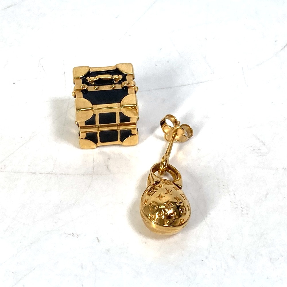 ピアス M68935 ブックル ドレイユ エッグ トランク アクセサリー GP ゴールド