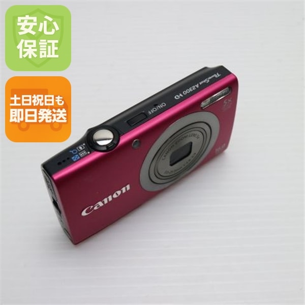 【極美品】Canon PowerShot A2300 キャノン デジカメ ピンク 新品同様 PowerShot A2300 ピンク デジカメ Canon 188