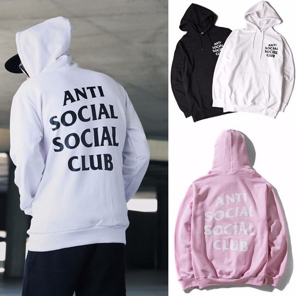 ファッションユニセックススエットシャツアンチソーシャルソーシャルクラブパーカーKanye Couple Sweatshirts ファッションユニセックススエットシャツアンチソーシャルソーシャルクラブパーカーKanye Couple Sweatshirts