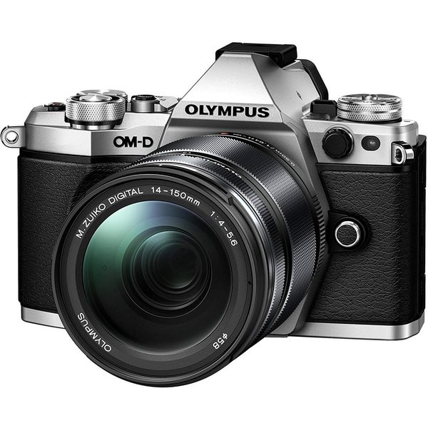 【中古】オリンパス OLYMPUS OM-D E-M5 MarkII 14-150mm IIレンズキットシルバー SDカード付き