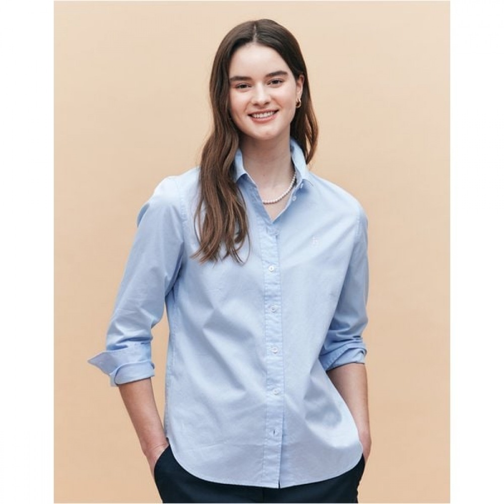 [25SS] [アイコニック] レギュラーフィットフェザーツイルシャツライト HSSH5AC15B1