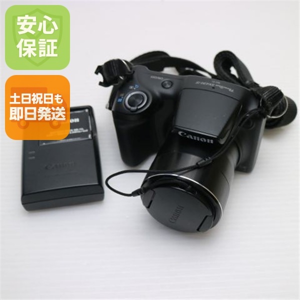 美品 PowerShot SX430 IS ブラック コンデジ Canon 24