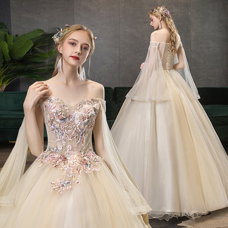 カイシャ2024ボーカルアートテスト合唱民謡ベルカントソロパフォーマンス服女性チュチュスカートロングイブニングドレス