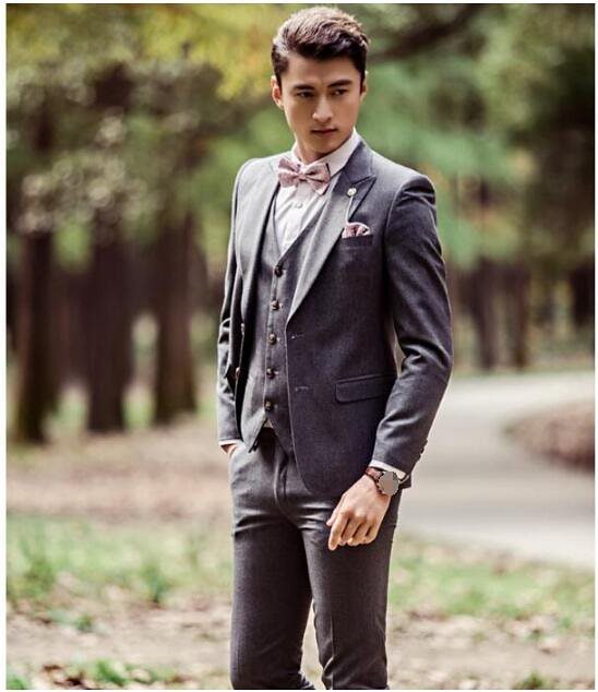 20代30代40代50代 カッコイイ カラースーツ タキシードスーツ 3ピーススーツ メンズ上下セッ