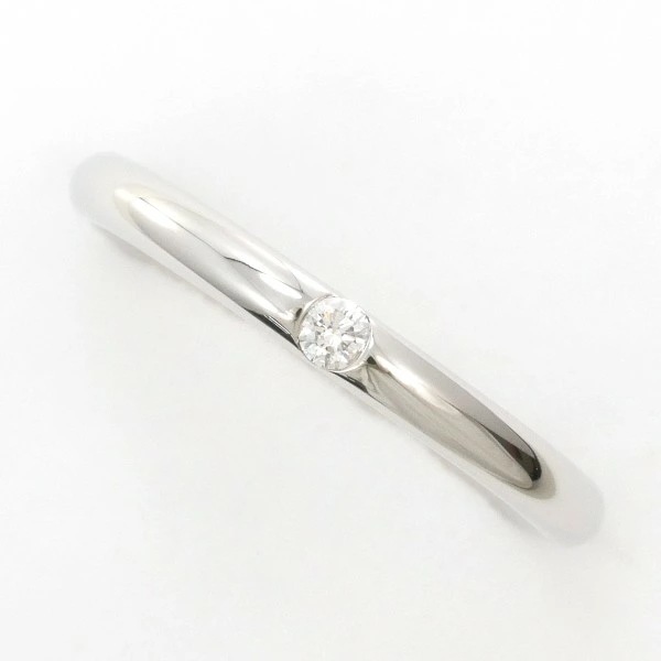 スタージュエリー PT950 リング 8号 ダイヤ 0.03 イエローダイヤ ジュエリー 中古